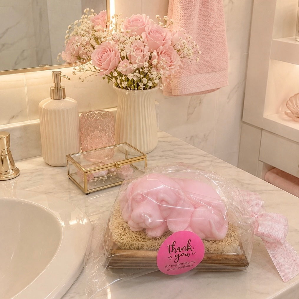 Luxury Golden Santal Puppy Soap