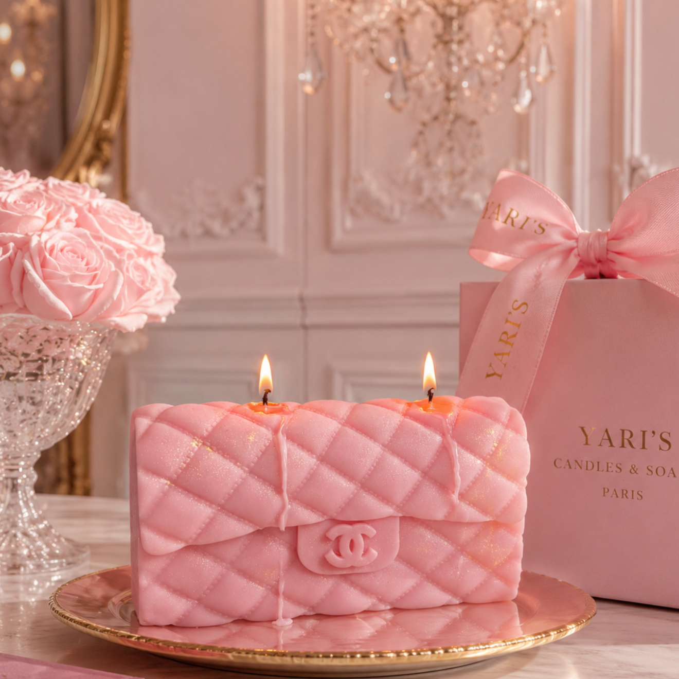 Paris Purse Candle
