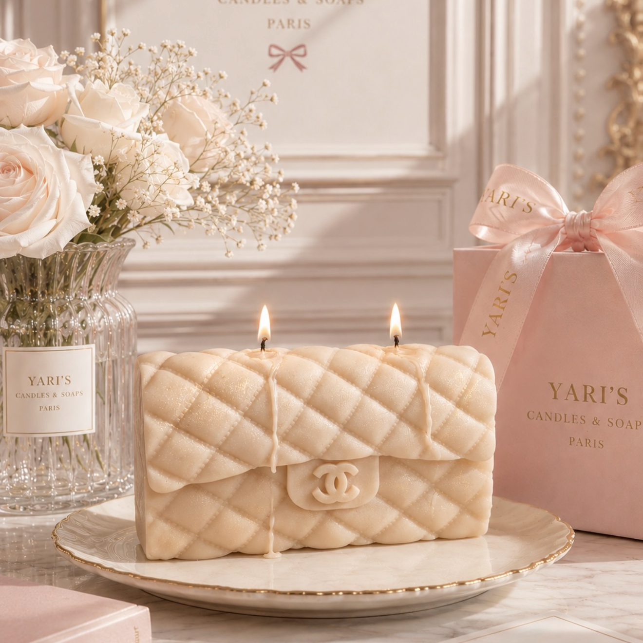Paris Purse Candle